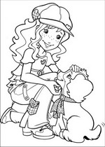 coloring page Holly Hobbie